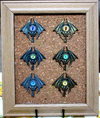 Destination Imagination DI PINS Dragon Eyes Keys RARE COMPLETE Set Global Finals - Image 1 of 4