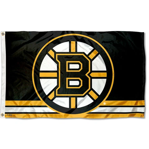 NHL Boston Bruins Large Outdoor 3x5 Banner Flag Cover