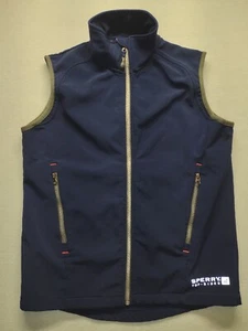 Sperry Top Sider Vest  Sider Womens Size M Blue Full Zip STS35 Fleece Lined  - Picture 1 of 16