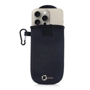 ORIGINAL INVENTCASE SCHWARZ NEOPREN HÜLLE FÜR APPLE IPHONE 15 PRO/PRO MAX - Bild 1 von 8