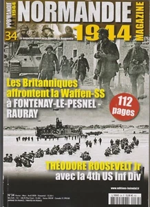 NORMANDIE 1944 N°34 BRITANNIQUE CONTRE WAFFEN A FONTENAY LE PESNEL RAURAY -  - Imagen 1 de 2