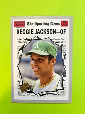 2004 Topps Fan Favorites #5 Reggie Jackson Oakland A's NrMt - Image 1 of 2