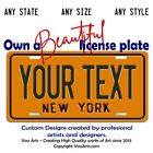 Vintage New York Nummernschild Personalisiert Ihr Text Auto Rad Key Kette Gepck