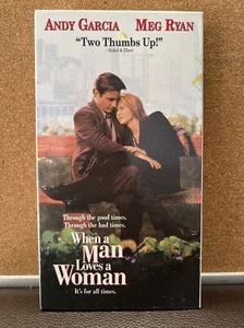 When A Man Loves A Woman Andy Garcia Meg Ryan VHS 1994 - Picture 1 of 4