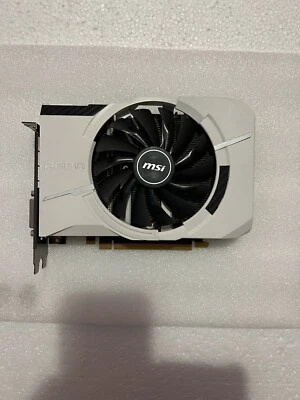 White MSI GTX 1070 8 GB ITX, Single Fan GPU *Read Description* - Image 1 of 2