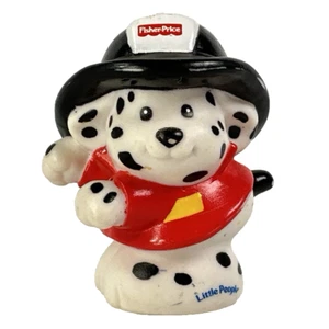 Fisher Price Little People Dalmatian Fire Dog Replacement Mattel 2001 - Picture 1 of 5