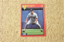 1989 Score Superstar (GARY GAETTI, THIRD BASE) Twins Baseball Card #21