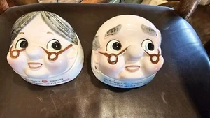 Vintage Hand Decorated RIES Japan Over Night Parking For Chopper And Eye Glasses - Picture 1 of 8