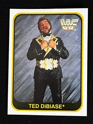 CARTE TED DIBIASE # 25 MERLIN TRADING CARD WWF CATCH SUPERSTAR 1991 - Photo 1/2