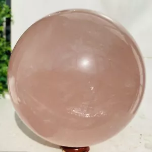 Natural Pink Rose Quartz Sphere Crystal Ball Reiki Healing 4640g - Picture 1 of 16