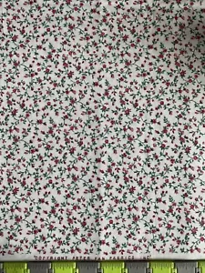 Calico Roses Flowers Peter Pan Cotton Fabric Yard - Picture 1 of 1
