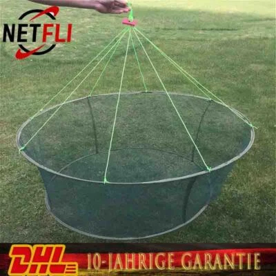 Senke Angeln Wurfnetz Köderfischsenke Angelnetz Senknetz Masche Fischernetz - Bild 1 von 4