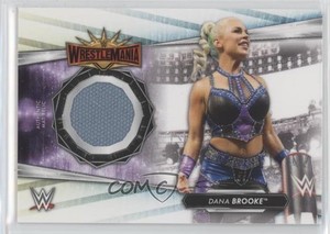 2021 Topps WWE Mat Relics WrestleMania 35 Dana Brooke #MR-DA