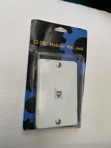 EZ-DSL Modular Wall Jack NEW IN BOX - Picture 1 of 6
