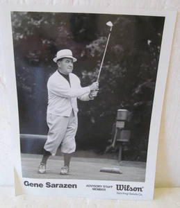 FOTO EN BLANCO Y NEGRO GENE SARAZEN WILSON PERSONAL DE GOLF - Imagen 1 de 2