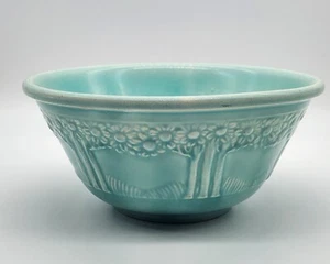 Difícil de encontrar de colección Laughlin Tree Mezclador Cuenco Azul Verde 7" - Imagen 1 de 20