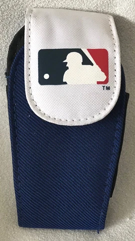Major League Baseball Cloth Small Cell Phone Holder RWB NOT Rectangular Phone Cover