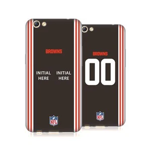 PERSONALISIERTE INDIVIDUELLE NFL CLEVELAND BROWNS GEL HANDYHÜLLE FÜR OPPO HANDYS - Bild 1 von 9