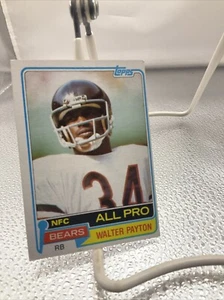 1981 Topps Football Walter Payton #400 HOF - Picture 1 of 2