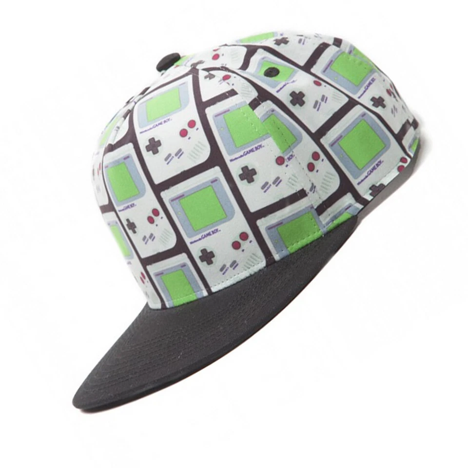 BIOWORLD Nintendo Snapback Cap "Gameboy All-over Print"