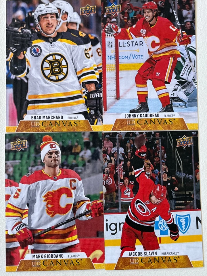 2020-21 Upper Deck UD Canvas Series 1 Hockey Card  Pack From List !! - Image 1 of 1