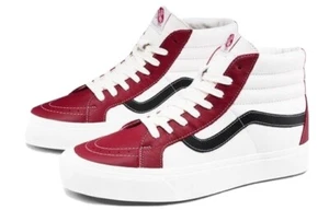 VANS SK8 Hi Leather Chili Pepper & White Skateboarding Size 8 VN0A4BVHXHT - Picture 1 of 6