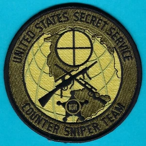 U.S. SECRET SERVICE COUNTER SNIPER TEAM PATCH GREEN - Picture 1 of 1