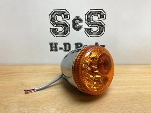 Original Harley-Davidson Softail Sportster LED hinten Chrom Blinker 67800781 - Bild 1 von 3