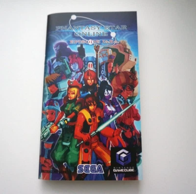 Phantasy Star Online: Episode I & II Instruction Manual ONLY READ DESCRIPTION - Image 1 of 4