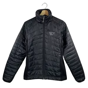 Mountain Hardwear Puffer Winter Jacket Mens Lightweight Hybrid Black Sz Small - Picture 1 of 10