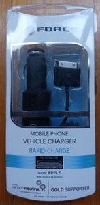 Force iPhone 1st Gen 3G 3GS 4 4S iPod Touch iPad iPad 2 iPad 3rd Car Charger - Picture 1 of 2