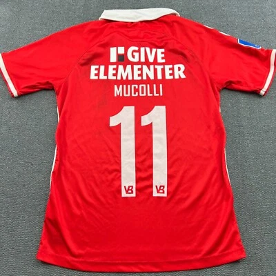 Camiseta de fútbol local para hombre Vejle BK Boldklub 2021-2022 Arbnor Mucolli Hummel talla M Foto 1 de 4