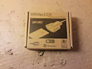 GEMALTO IDBRIDGE CT30 USB SMART CARD READERS - Picture 1 of 8