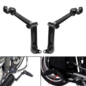 Adjustable Highway Peg Mounts Frame Mounted For Harley Touring Road King 09-UP - Picture 1 of 12