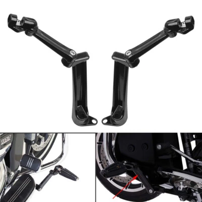 Adjustable Highway Peg Mounts Frame Mounted For Harley Touring Road King 09-UP - Image 1 of 4