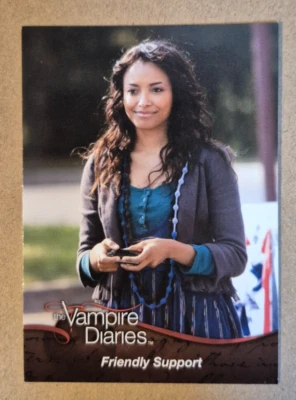 THE VAMPIRE DIARIES Season One Trading Card #58 Cryptozoic 2011 "Friendly..." - Image 1 of 2