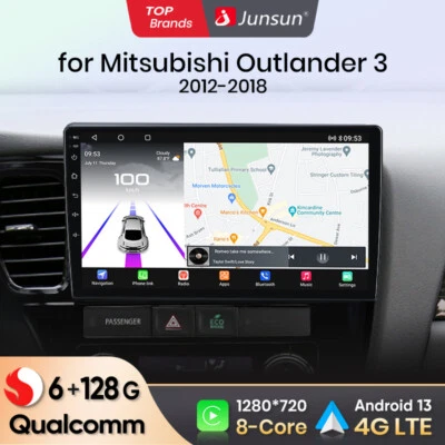 QualcommChip 6+128G Carplay Android Autoradio Für Mitsubishi Outlander 2012-2018 - Bild 1 von 4