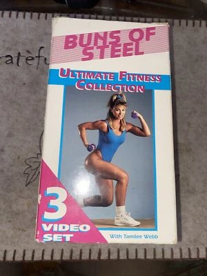 Buns Of Steel: Ultimate Fitness Collection VHS 3 Tape Set Tamilee Webb - Image 1 of 4