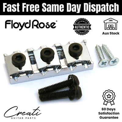 Floyd Rose 1000 Series/Special Authentic Locking Nut R3 Chrome - image 1 of 3