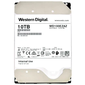 Hard Drive Western Digital WD100EZAZ 10TB 5400RPM SATA III 256MB 3.5" - Picture 1 of 4