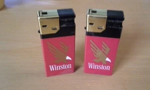 Set Of Two Winston Lighters - Picture 1 of 2