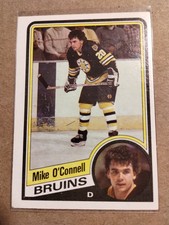 Topps 9 Mike O'Connell Hockey Card