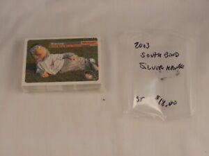 03 SOUTH BEND SILVER HAWKS TEAM SET "NEW" UNOPENED SET OF 35 CARDS WITH HOLOGRAM