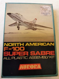 ultra rare 1969 Aurora North American F-100 Super Sabre - Picture 1 of 5