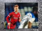 Sepp Van Den Berg signed 10x8 Liverpool FC Photo