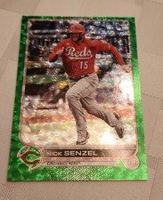 2022 Topps Update Series #US124 Nick Senzel - Green Foil Parallel /499