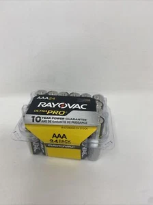 Rayovac Alkaline Reclosable AAA Batteries 24 Pack Exp 2031 New - Picture 1 of 5
