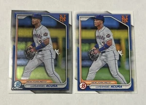 LUISANGEL ACUNA Bowman Chrome ROOKIE Prospect Variation + Paper RC - Bild 1 von 2