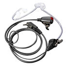 Earphone Air Tube in Ear Earbuds With PTT LED Light Mic K Port For Baofeng Radio