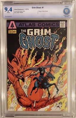 Grim Ghost #1 CBCS 9.4 origin/1st appearance of Grim Ghost - Colon cover & art - Image 1 of 3